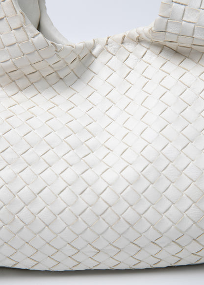 Bottega Veneta Hobo white