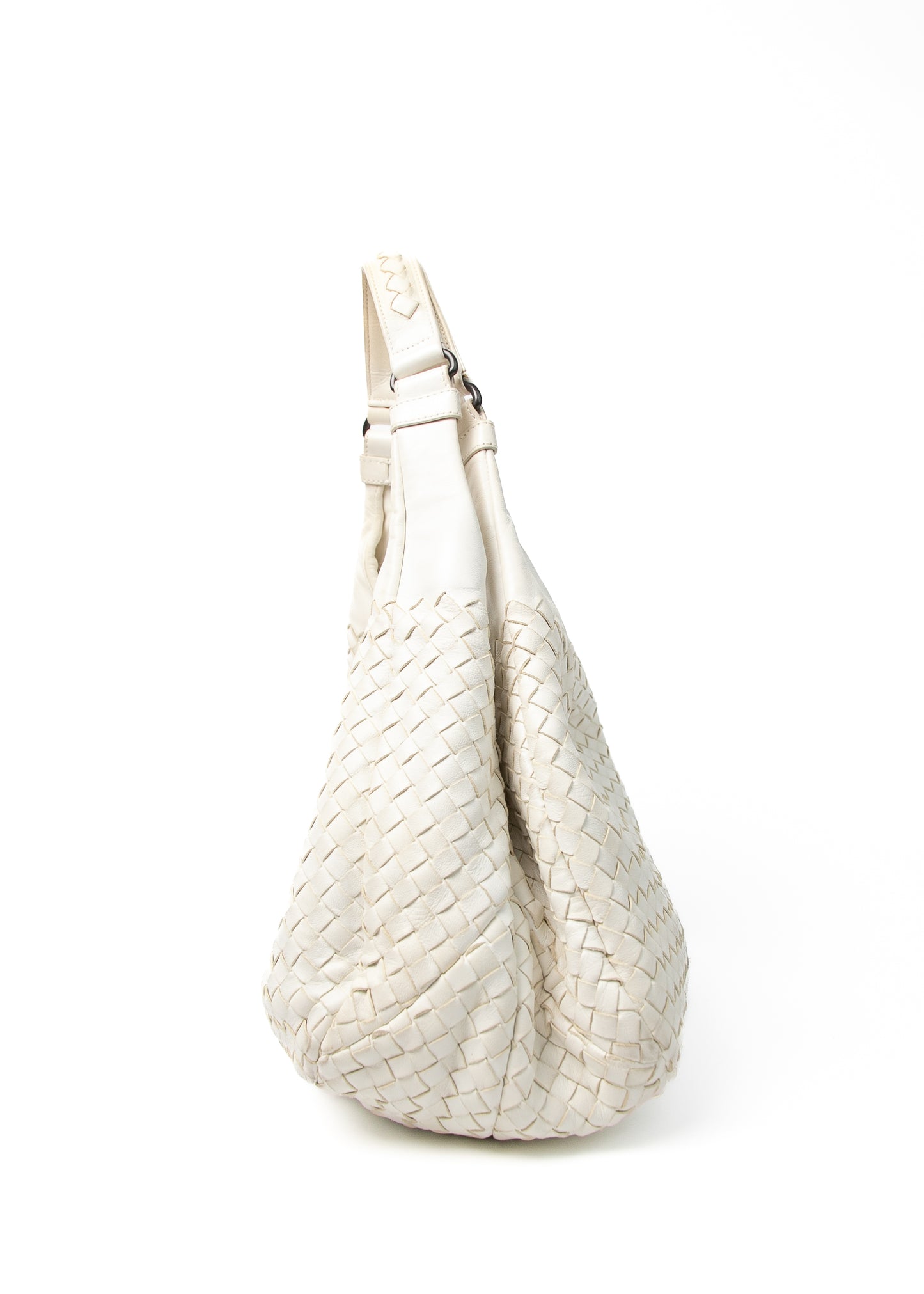 Bottega Veneta Hobo white