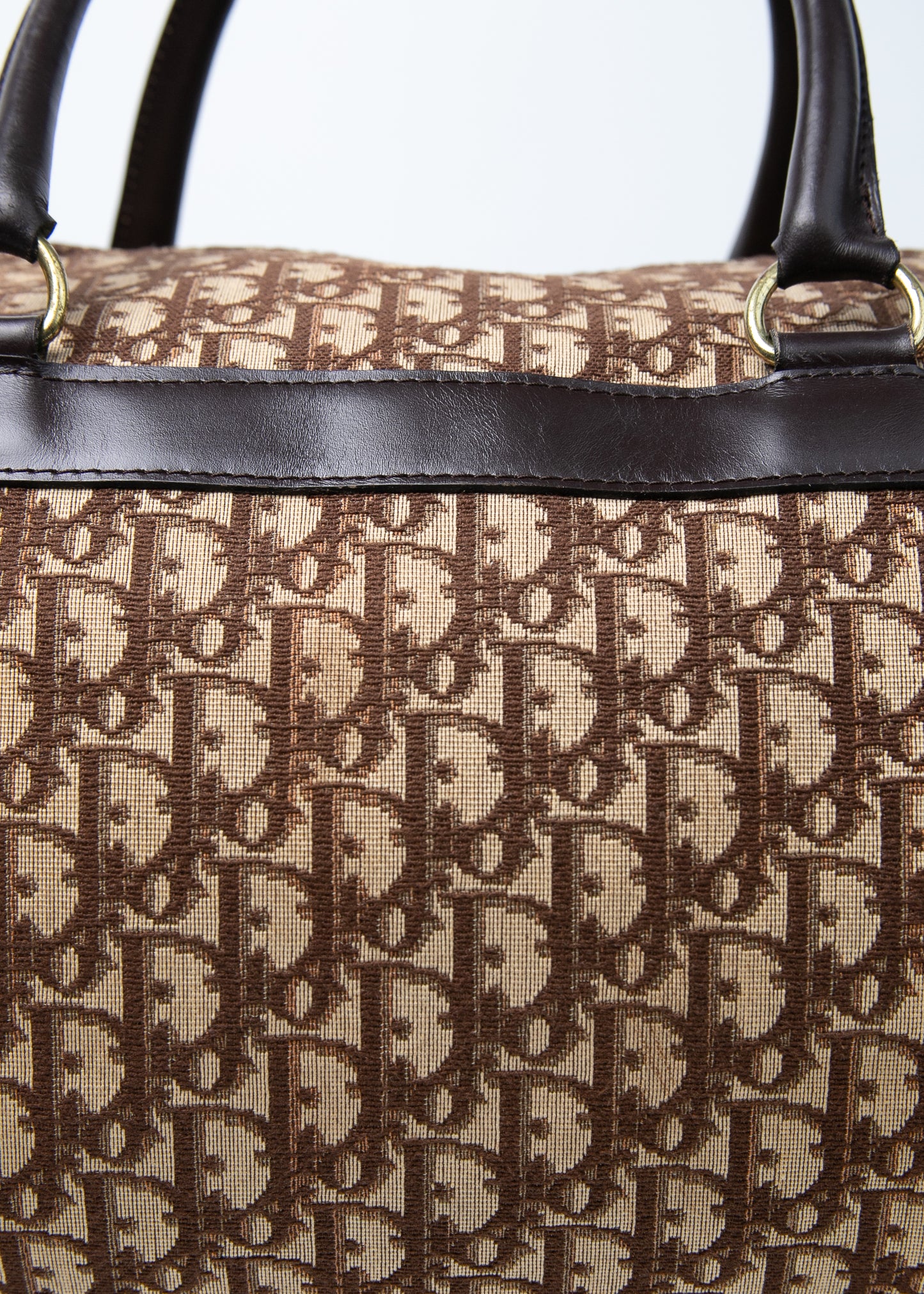 Dior Boston Trotter Brown