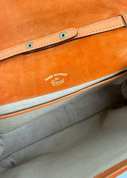 Gucci Suede Crossbody Bag