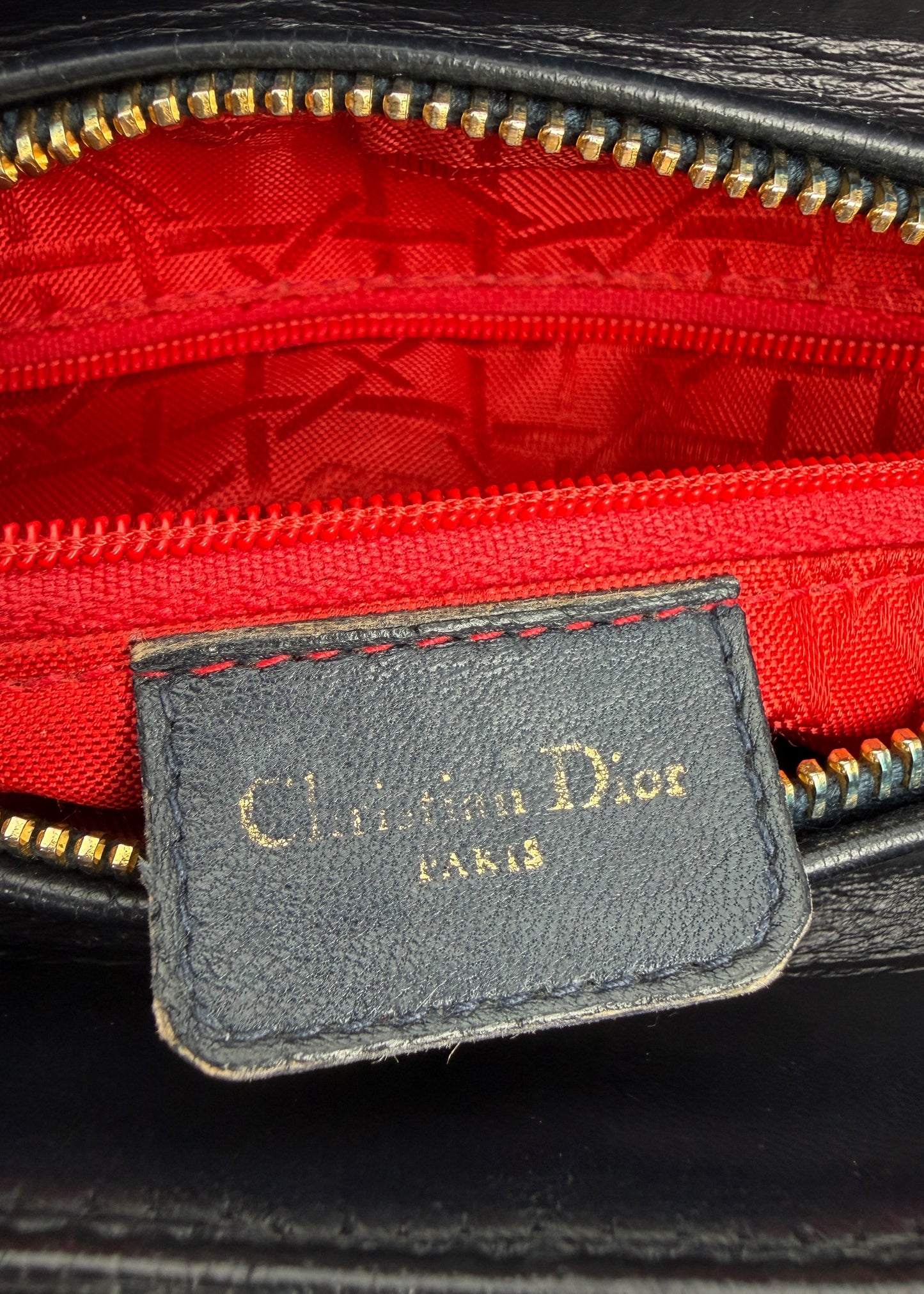 Lady Dior Medium Navy