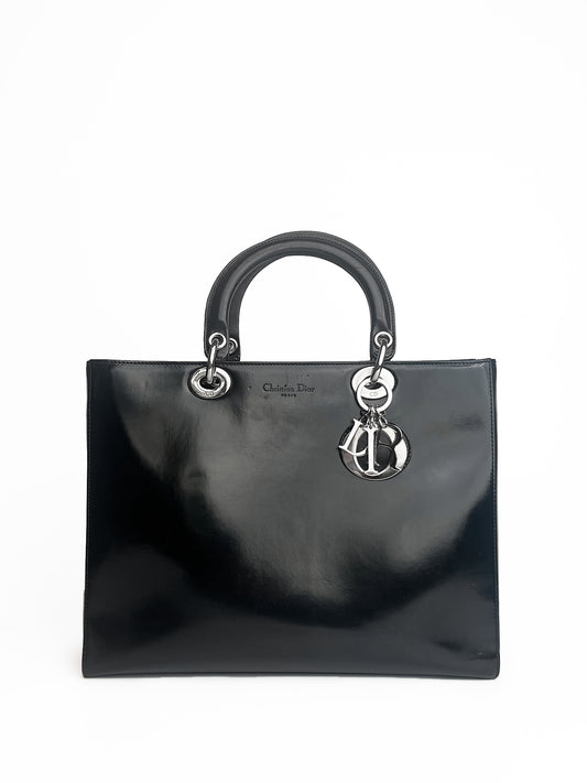 Lady Dior Large Soft Leather