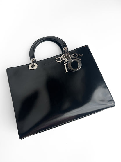 Lady Dior Large Soft Leather
