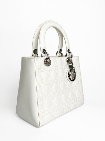 Lady Dior Medium Patent Leather