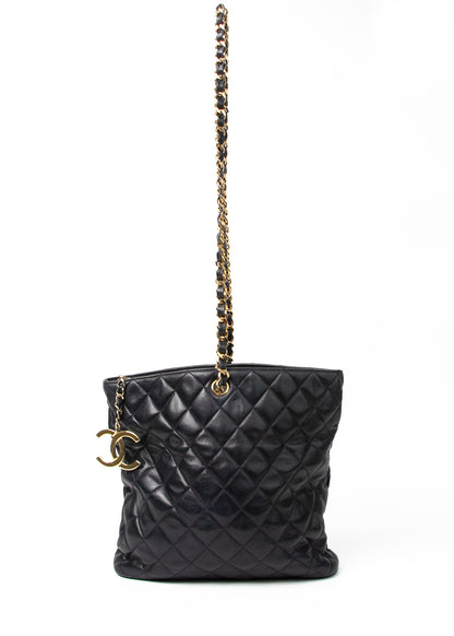 Chanel CC Single Chain Navy