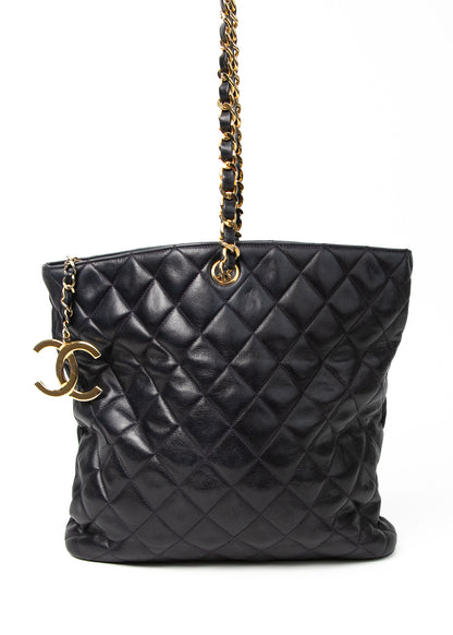 Chanel CC Single Chain Navy
