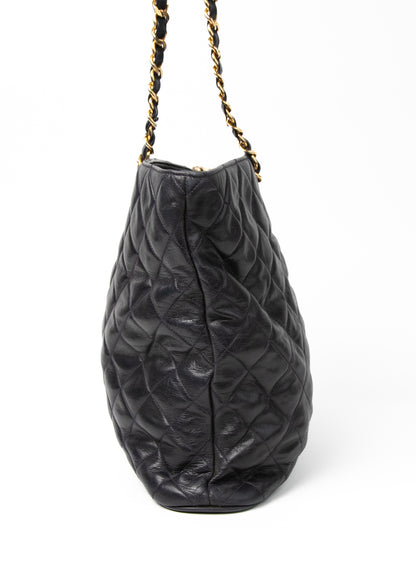 Chanel CC Single Chain Navy