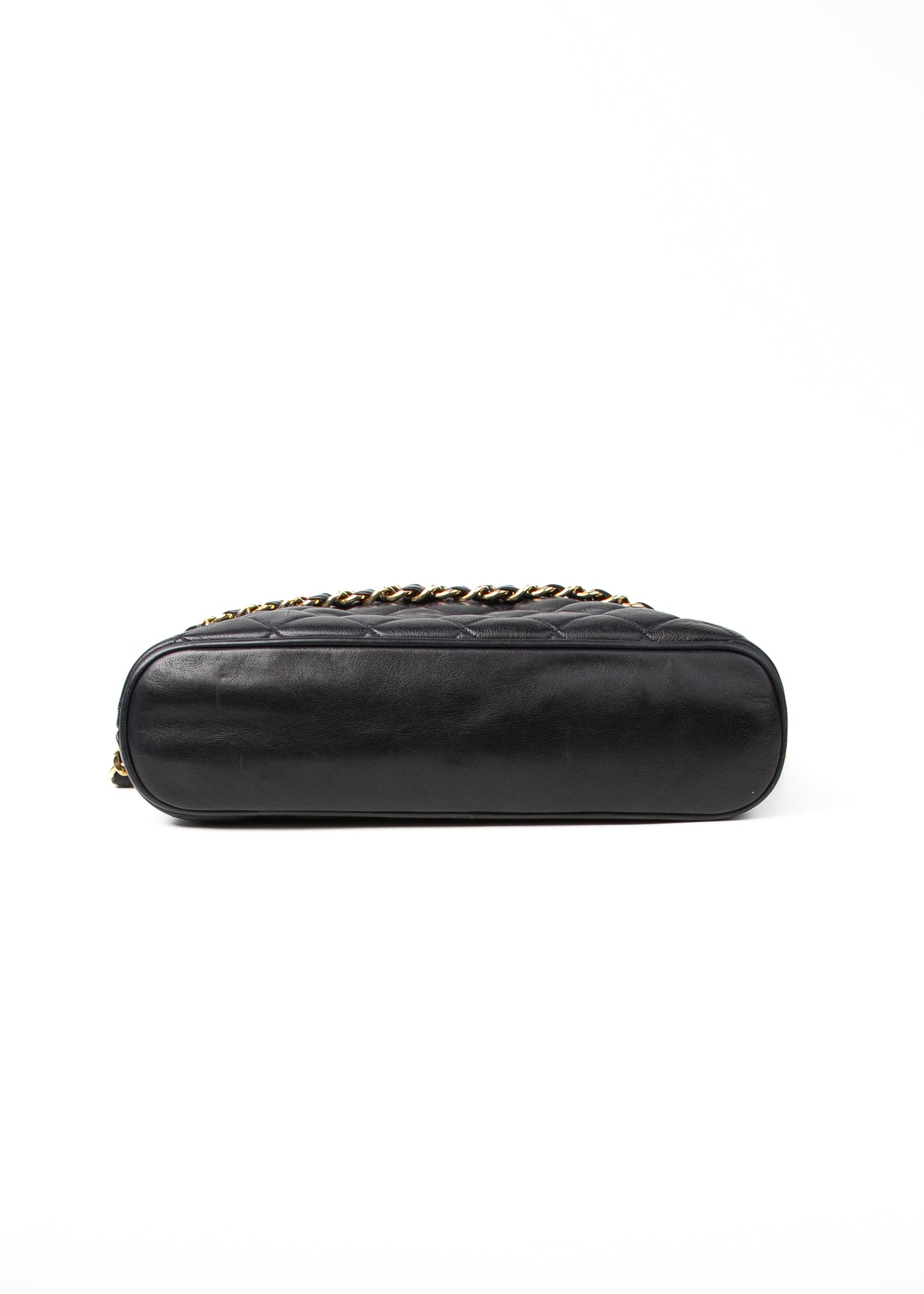 Chanel CC Single Chain Navy