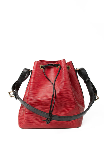 Louis Vuitton Petit Noe Epi Red/Black