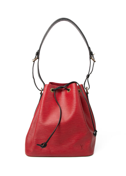 Louis Vuitton Petit Noe Epi Red/Black