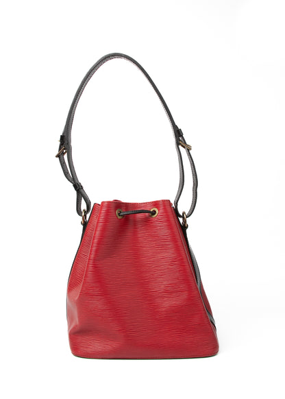 Louis Vuitton Petit Noe Epi Red/Black