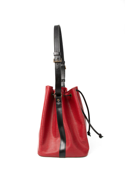 Louis Vuitton Petit Noe Epi Red/Black