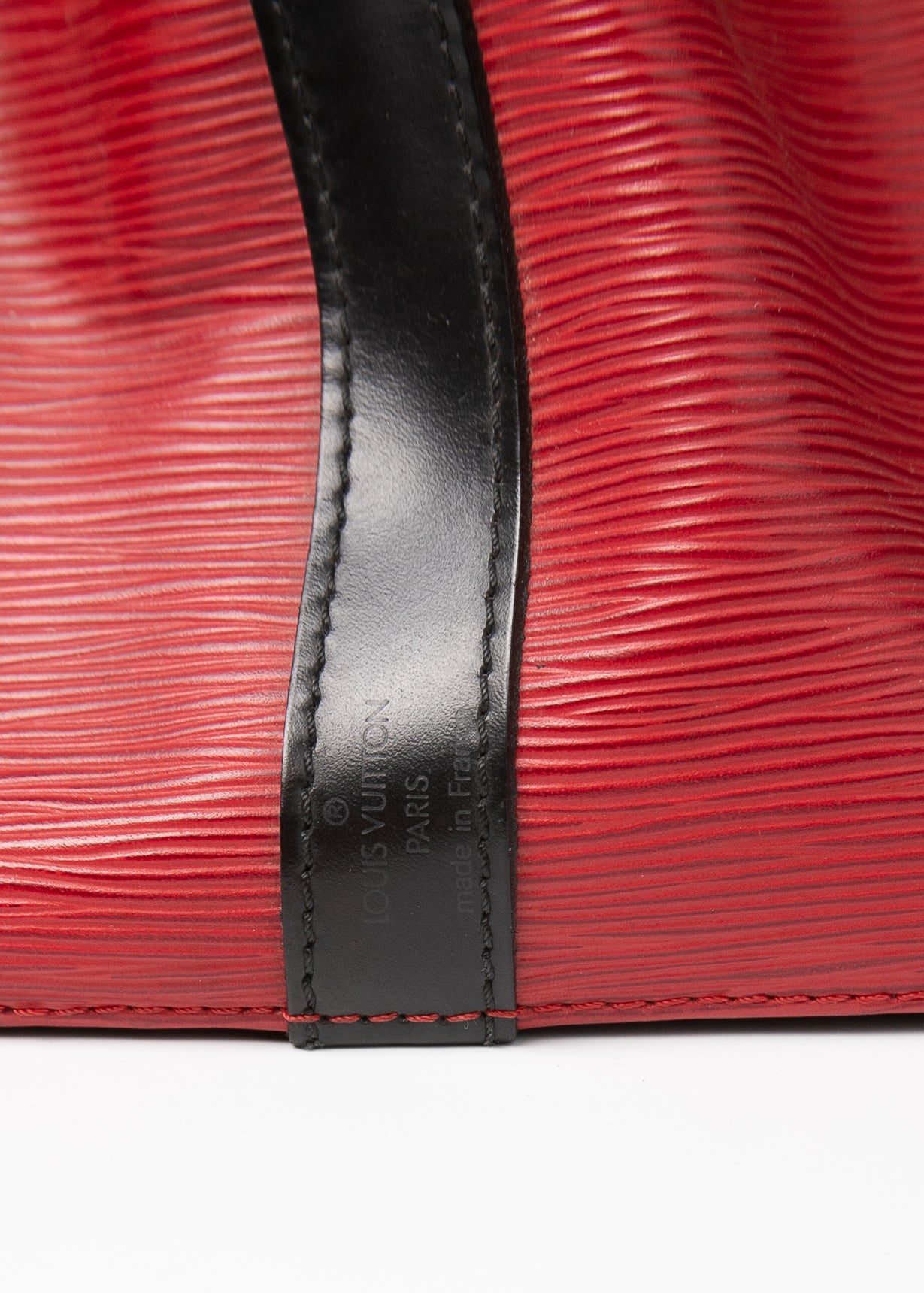 Louis Vuitton Petit Noe Epi Red/Black