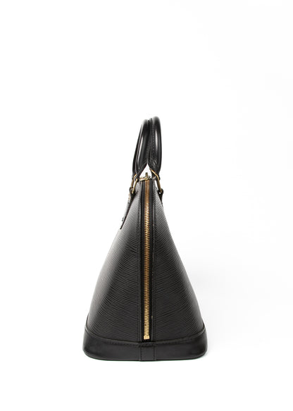 Louis Vuitton Alma Epi Black