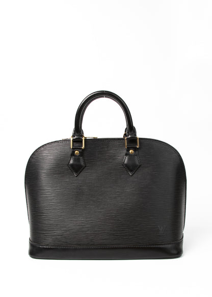 Louis Vuitton Alma Epi Black