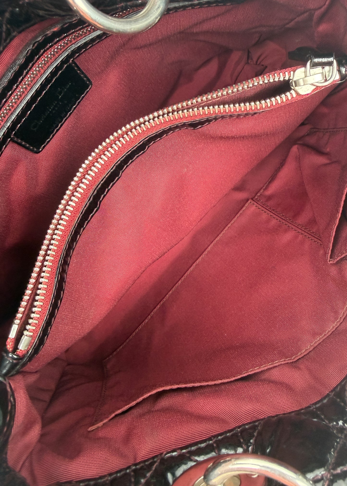 Dior Soft Patent Leather Cannage