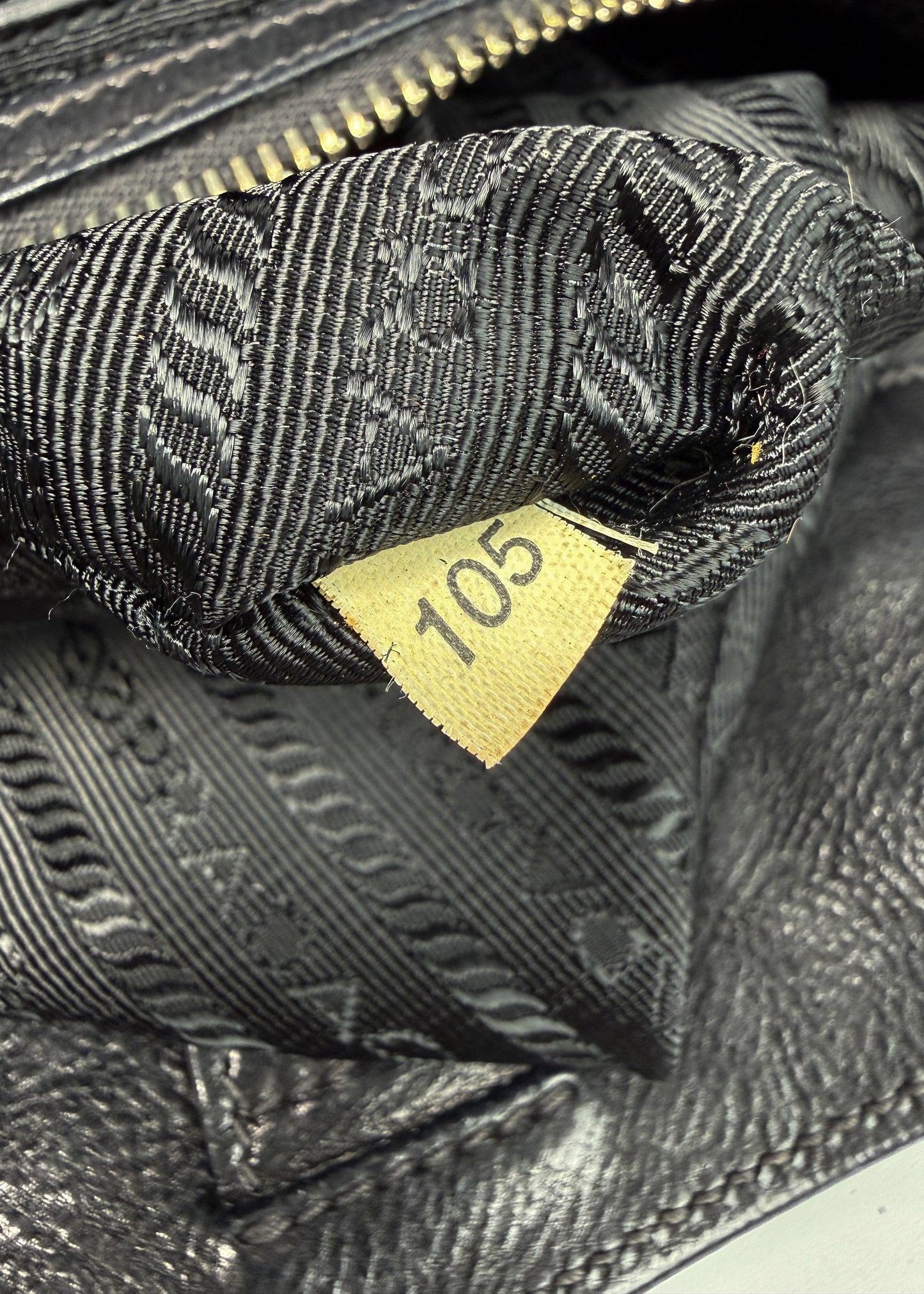 Prada Glace Calf Hobo