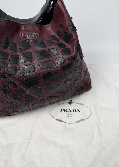 Prada Glace Calf Hobo