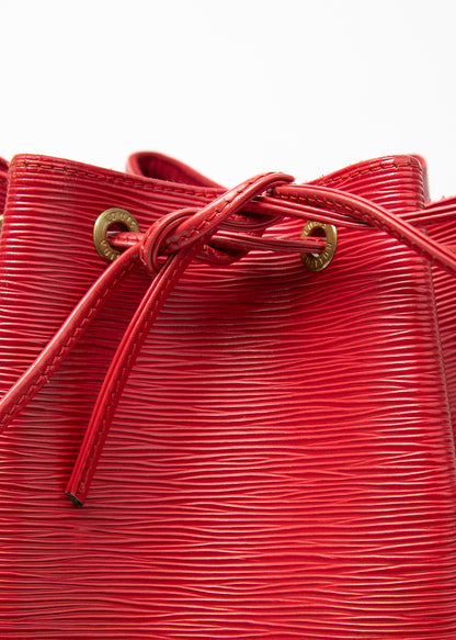 Louis Vuitton Petit Noe Epi Red