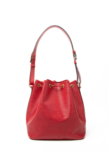 Louis Vuitton Petit Noe Epi Red