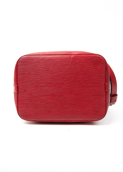 Louis Vuitton Petit Noe Epi Red