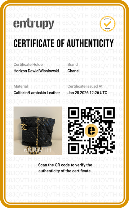 Chanel CC Single Chain Navy