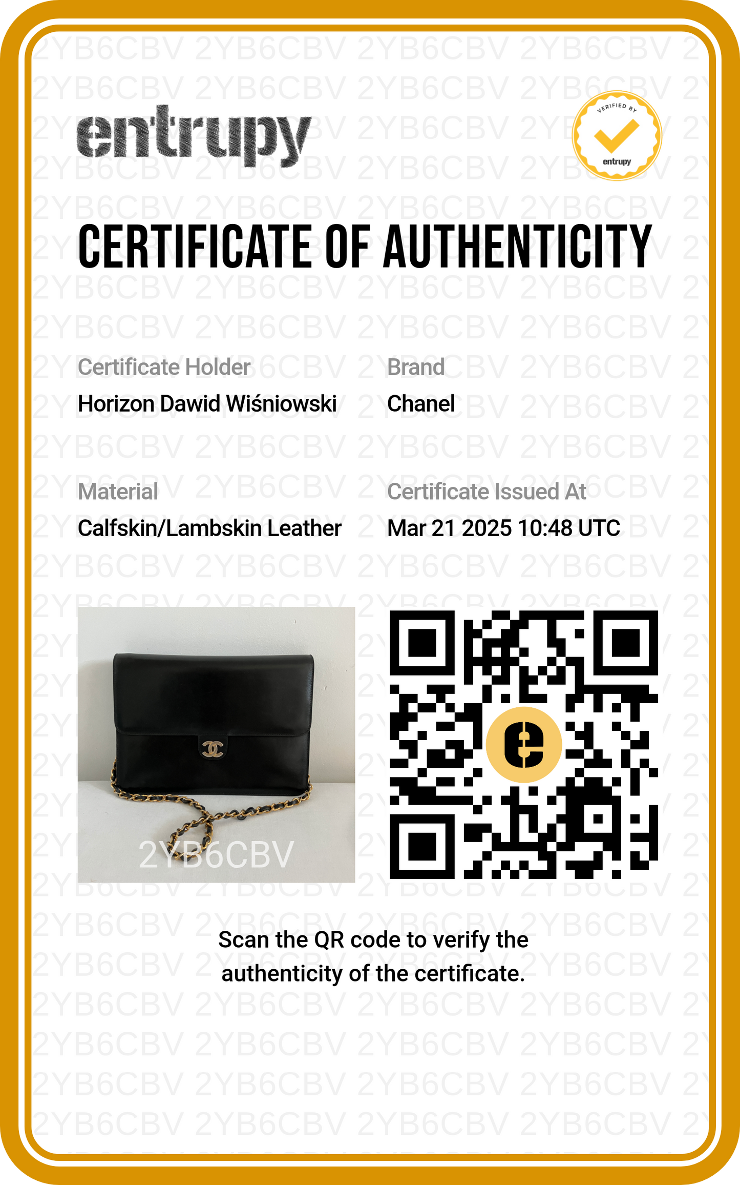 Chanel single flap