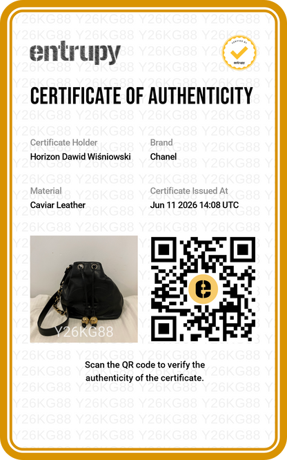 Chanel Bucket Caviar