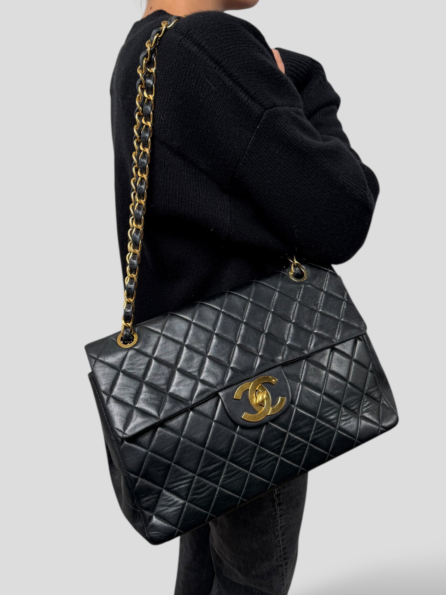 Chanel Jumbo XL Double Chain 24K