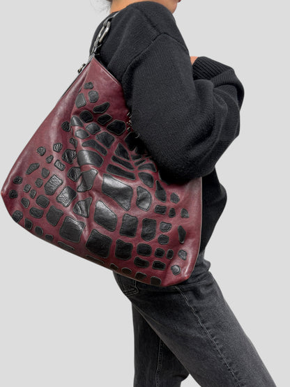 Prada Glace Calf Hobo