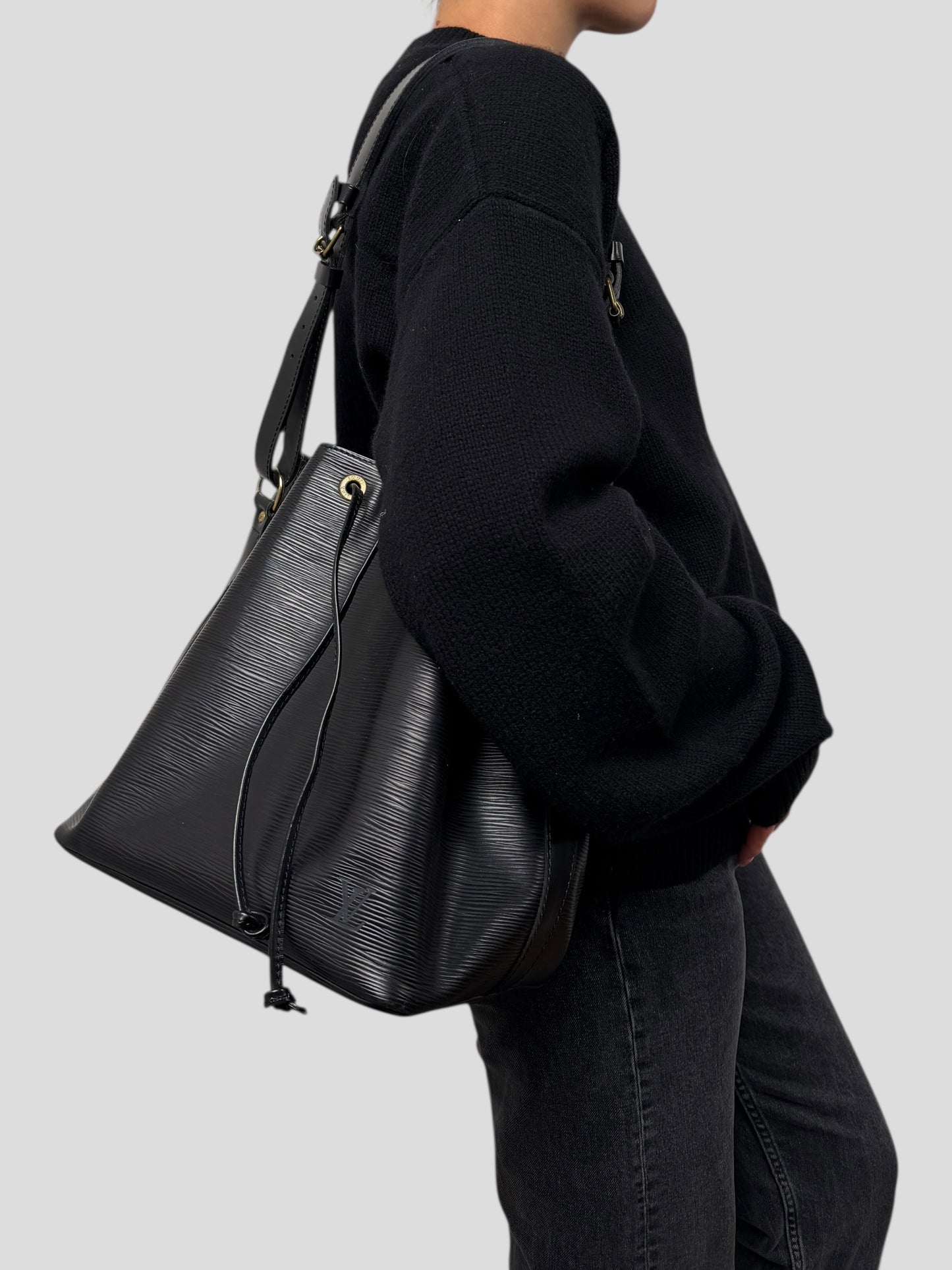 Louis Vuitton Petit Noe Epi Black