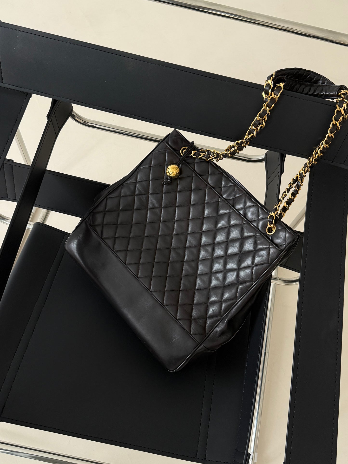 Chanel Matelasse Lamb Ball charm