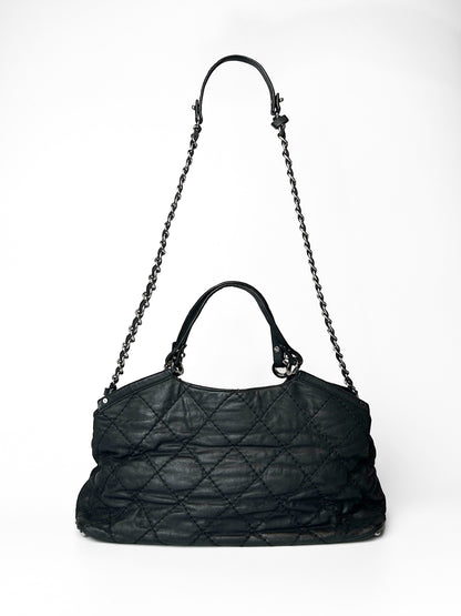 Chanel Black Leather Iridescent Sea