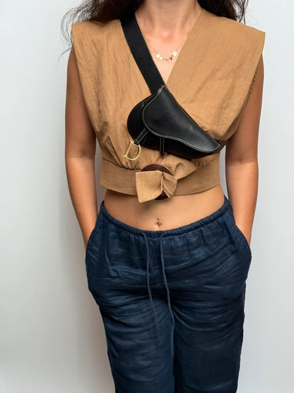Dior Saddle Belt