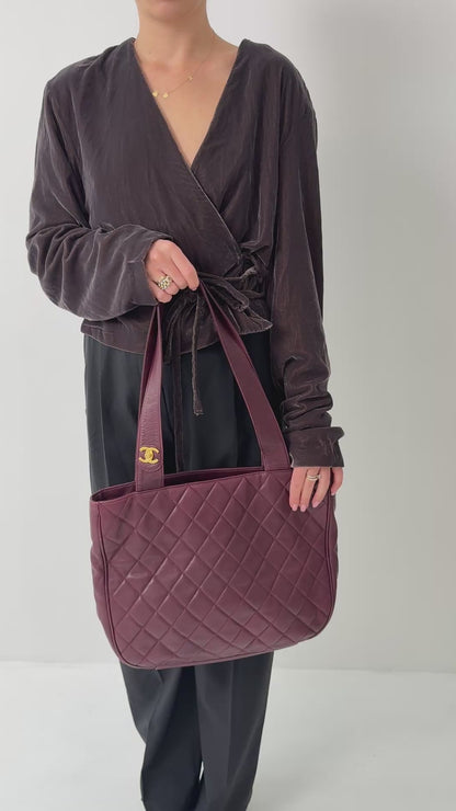 Chanel CC Shopping Lambskin